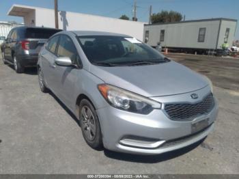  Salvage Kia Forte