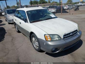  Salvage Subaru Outback