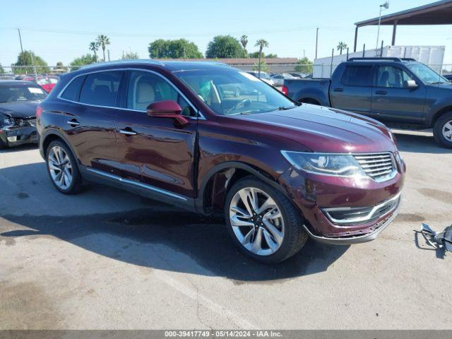  Salvage Lincoln MKX