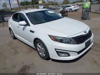  Salvage Kia Optima