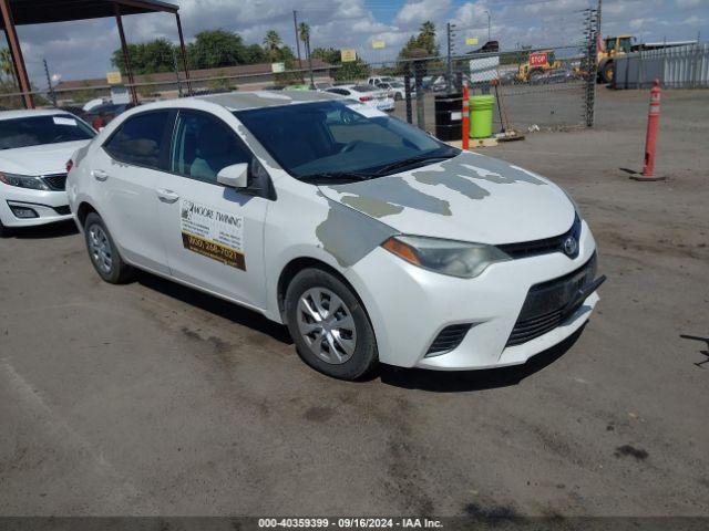  Salvage Toyota Corolla