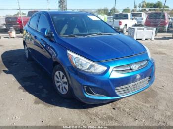  Salvage Hyundai ACCENT