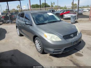  Salvage Toyota Matrix