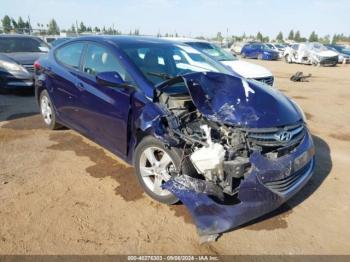  Salvage Hyundai ELANTRA