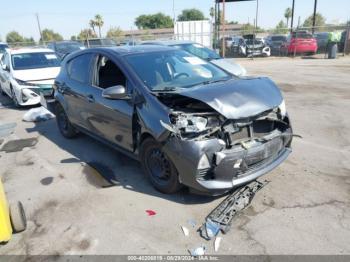  Salvage Toyota Prius c