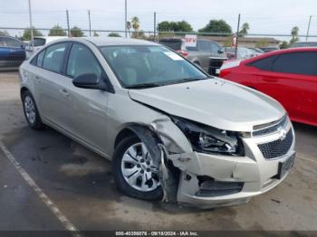  Salvage Chevrolet Cruze