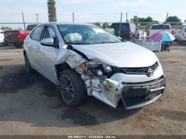  Salvage Toyota Corolla