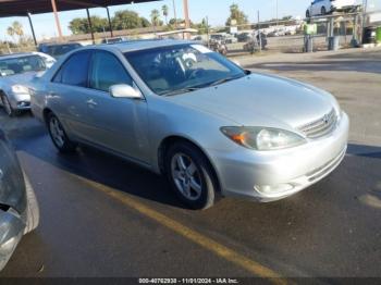  Salvage Toyota Camry