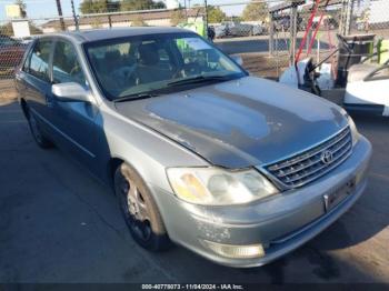  Salvage Toyota Avalon