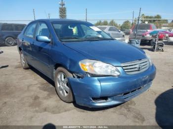  Salvage Toyota Corolla