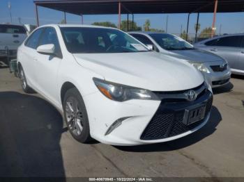  Salvage Toyota Camry