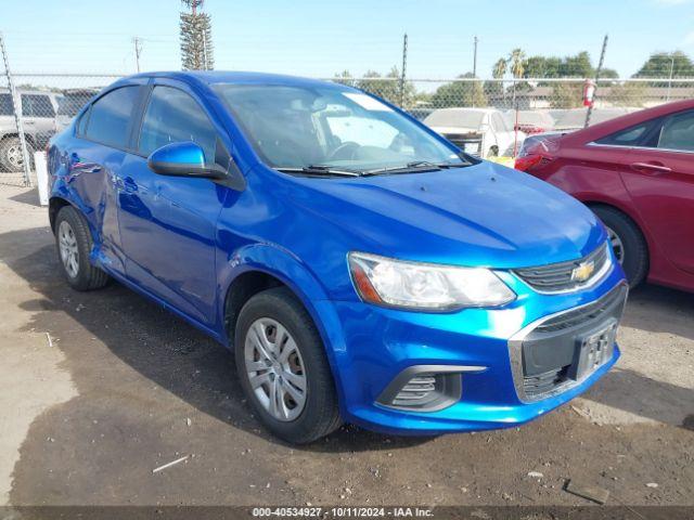  Salvage Chevrolet Sonic