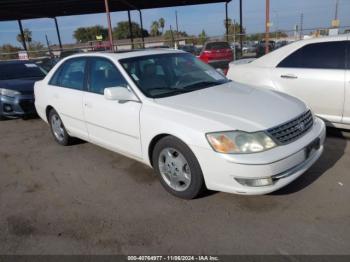  Salvage Toyota Avalon