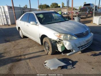  Salvage Toyota Camry