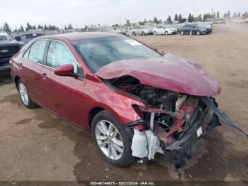  Salvage Toyota Camry