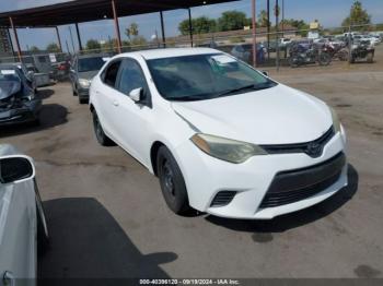  Salvage Toyota Corolla