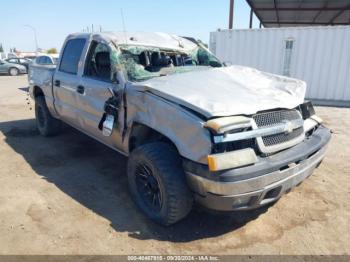  Salvage Chevrolet Silverado 1500