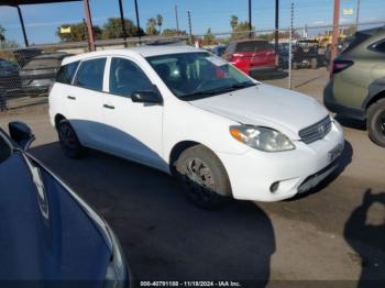  Salvage Toyota Matrix