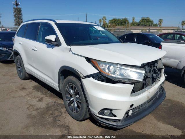  Salvage Toyota Highlander