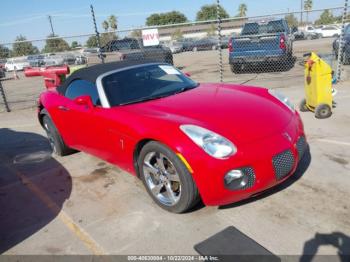  Salvage Pontiac Solstice