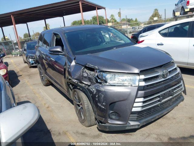  Salvage Toyota Highlander