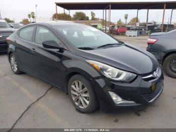  Salvage Hyundai ELANTRA