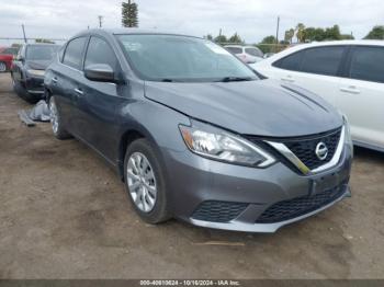  Salvage Nissan Sentra