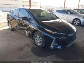  Salvage Toyota Prius Prime