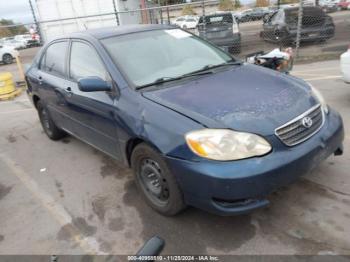  Salvage Toyota Corolla