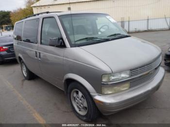  Salvage Chevrolet Astro