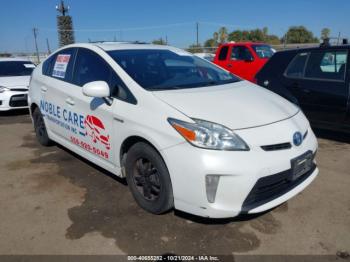  Salvage Toyota Prius