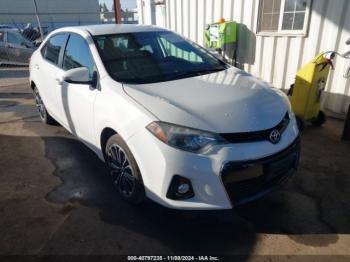  Salvage Toyota Corolla