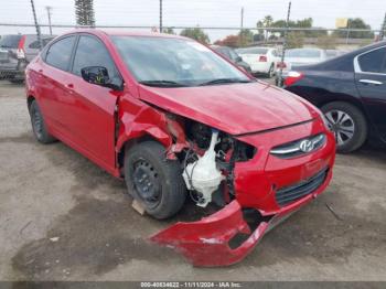  Salvage Hyundai ACCENT