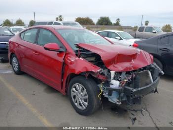  Salvage Hyundai ELANTRA