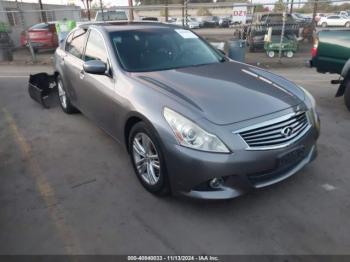  Salvage INFINITI G37