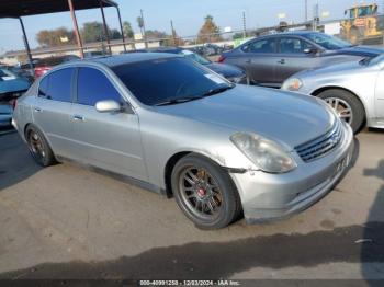  Salvage INFINITI G35