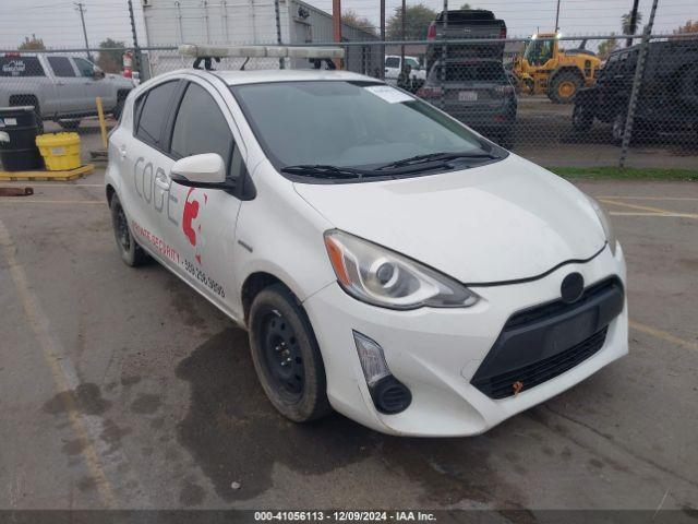  Salvage Toyota Prius c