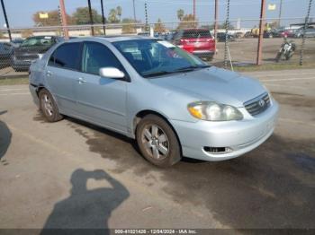  Salvage Toyota Corolla