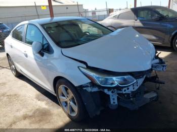  Salvage Chevrolet Cruze