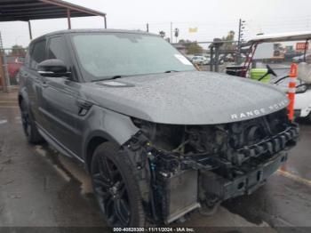  Salvage Land Rover Range Rover Sport