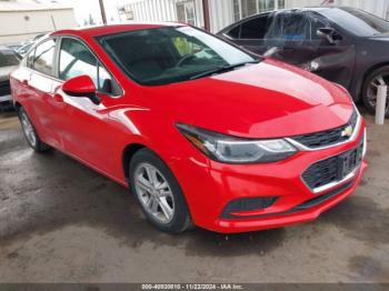  Salvage Chevrolet Cruze