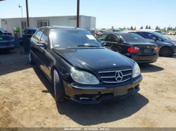  Salvage Mercedes-Benz S-Class