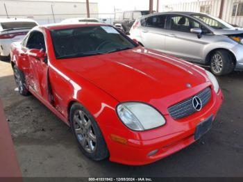  Salvage Mercedes-Benz Slk-class