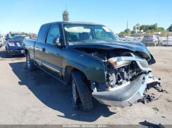  Salvage Chevrolet Silverado 1500