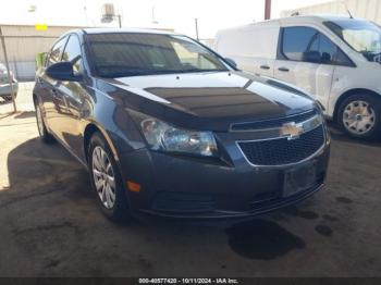  Salvage Chevrolet Cruze