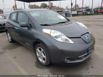  Salvage Nissan LEAF