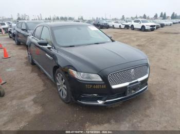  Salvage Lincoln Continental