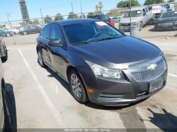  Salvage Chevrolet Cruze