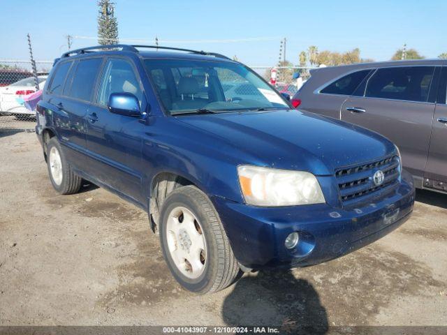  Salvage Toyota Highlander