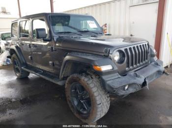  Salvage Jeep Wrangler